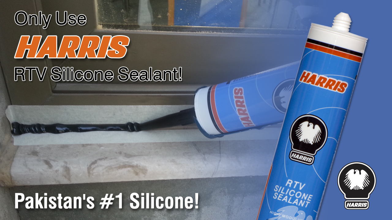 Harris Silicone Sealant Application